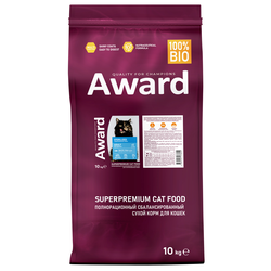 AWARD (Авард) Sterilized, сухой корм для стерилизованных кошек, Белая рыба 10 кг