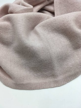 Оренбургский шерстяной шарф Ш501-32 пыльная роза
