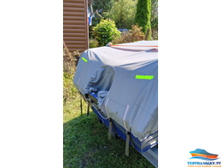 Тент на лодку Trident 450 (no console) без кринолинов