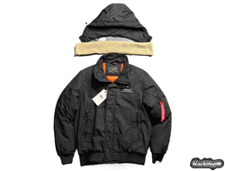 Куртка утепленная Alpha Industries Black (S, M, L, XL, 2XL)