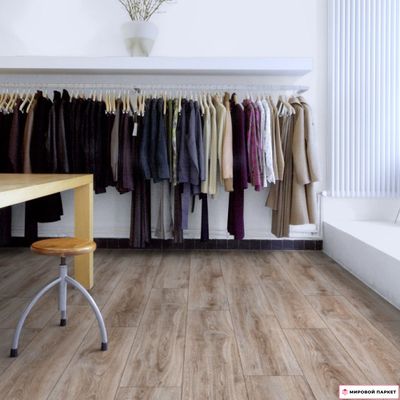 Ламинат Kronostar Salzburg Дуб Идеальный 1819 33 класс толщина 10 мм с фаской 1.86 м2