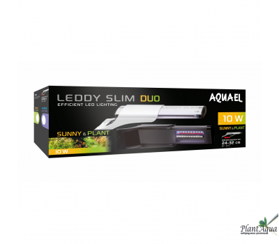 Cветильник AQUAEL DUO LEDDY SLIM 10W SUNNY/PLANT 24-50 см