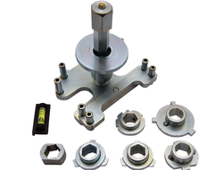 Юстировочная плита с уровнем для установки би-линз Hella 3R/Koito Q5 - 3.0 H1/H4/H7/9005/9006/D-серия (набор)