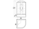 Душевая кабина River Desna 80/43 MT 80x80