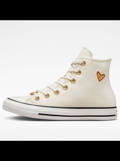 Высокие кеды Converse Chuck Taylor All Star Valentines белые
