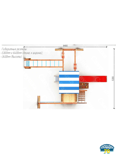 Детская площадка Савушка 16