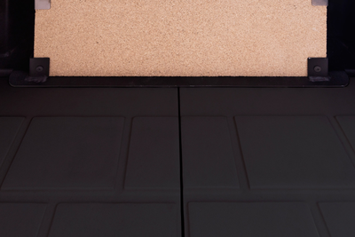 Каминная топка Дельта 800 RB два стекла правая принтинг черный шамот, Экокамин (Россия)