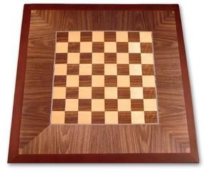 Digitally Printed Chessboard with Stained Maple Wood Edge