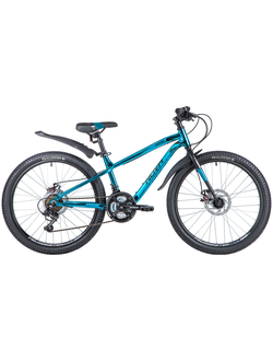 Велосипед NOVATRACK Prime Disc 24 2020 синий металлик