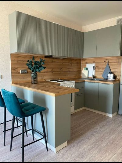 Сиэль модульная кухня разные цвета