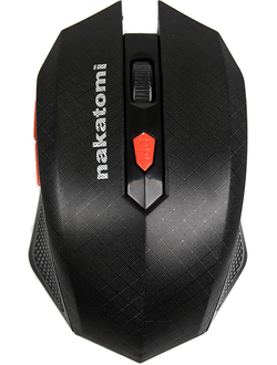 Беспроводная мышь Nakatomi MRON-08UB (черный)