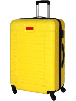 Чемодан для путешествий M Optimum Travel, желтый