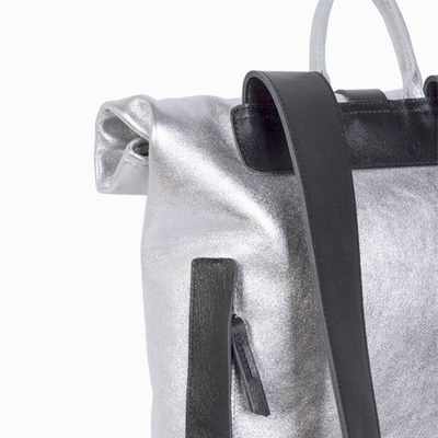 Рюкзак Kokosina Rolltop Серебристый