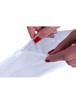 Пакет Зиплок с бегунком 100х150мм, толщина 60мкм