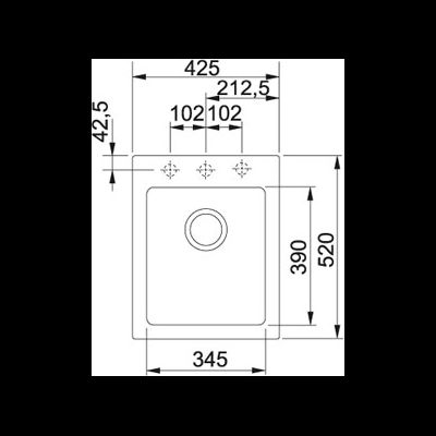 Мойка Franke Maris MRG 610-42