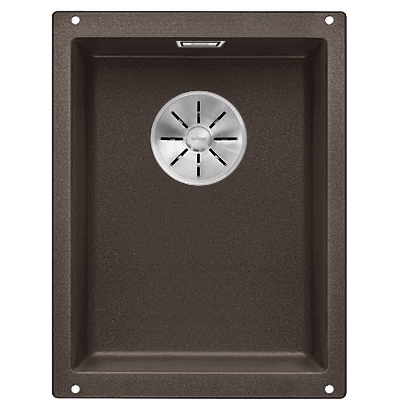 Мойка Blanco Subline 320-U отводная арматура InFino, 523415