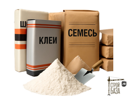 Сухие строительные смеси М150, М200, м300, пескобетон