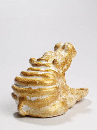 СУВЕНИР "Добрый бегемот 3" золотистый