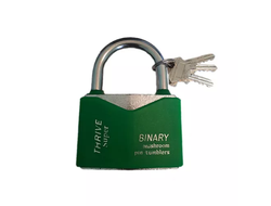 Замок навесной *BINARI* (цветные) 70мм