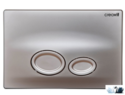 Кнопка смыва CREAVIT DROP GP2003.00, хром матовый, сатин