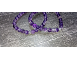 Браслет аметист 6 мм