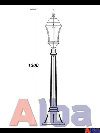 Astoria 307 L BG Парковый светильник