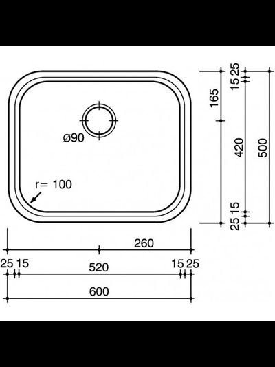Мойка Reginox Chicago L BBQ steel lux 316