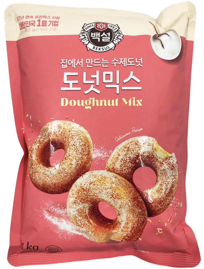 Смесь для приготовления ПОНЧИКОВ Beksul Doughnut Mix (Ю. Корея)