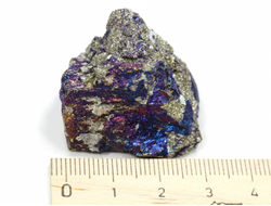 Халькопирит, коллекционный образец, Мексика (30*27*25 мм, 41 г) №28543