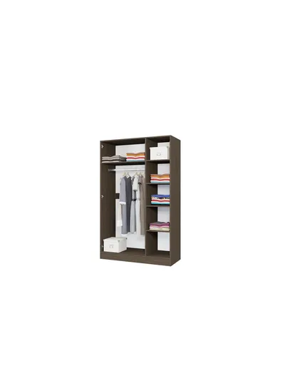 Леси шкаф 3-х створчатый без зеркал Венге/Дуб