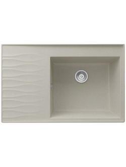 Кухонная мойка Fostogran Веста 510х800х190мм,655-Белый