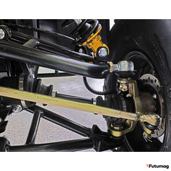 Квадроцикл GreenCamel Sahara AWD 4*4 (60V 2*2kW R10 alum Дифференциал) Армейский-желтый