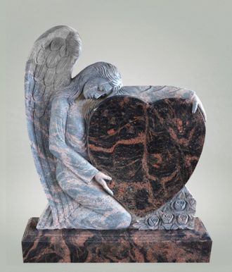 Элитный памятник Ангел с Сердцем
