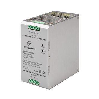 ИПН Arlight ARV-DRP240-24-B (24V, 10A, 240W, PFC, IP20 DIN-рейка)