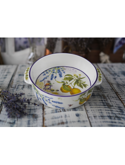 БЛЮДО ДЛЯ ЗАПЕКАНИЯ  "ПРОВАНС ЛИМОНЫ" 13,5*11*5,5 СМ