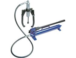 Съемник подшипников гидравлический, 8 т, до 350 мм, 3 предмета МАСТАК 104-19308