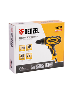 Дрель-шуруповерт сетевая SD-300-10 Denzel