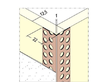 Профиль угловой внешний с закругленным краем 1 мм 300 см Protektor Артикул: 37171