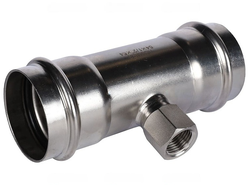 Тройник-переходник ROMMER ВПр-ВР, 54х1/2 ,из нержавеющей стали прессовой