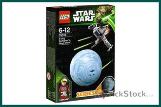 # 75010 Микро–«Истребитель B–Wing» и Планета Эндор / B–Wing Starfighter & Planet Endor (2013)