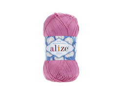 Пряжа Miss Alize 100% мерсеризованный хлопок. 50 г, 280 м. 264 цвет розовый