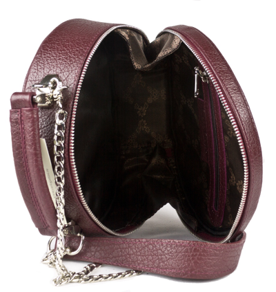 Кожаная женская сумка Tassitano bordo (арт. 8037-09)