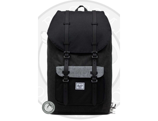 Herschel little america backpack raven crosshatch 2025