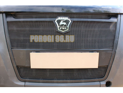 Защита радиатора ГАЗЕЛЬ NEXT 2013- (3 части) black