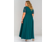 Женская одежда - Вечернее, нарядное платье Арт. 159404 (Цвет изумрудный ) Размеры 50-76