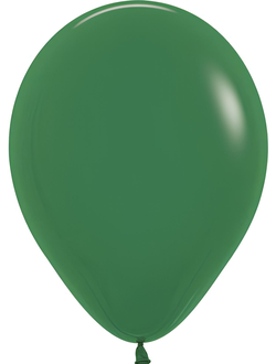 Воздушный шар тёмно-зелёный пастель