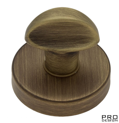 Фиксатор поворотный на круглом основании Fratelli Cattini WC 7-BY матовая бронза