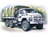 Сборная модель: (ICM 72811) Армейский грузовой автомобиль ЗиЛ-131