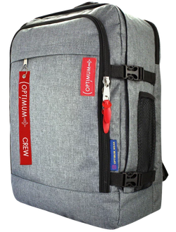 Рюкзак Сумка Чемодан ручная кладь 55х40х20 Optimum Air RL, серый