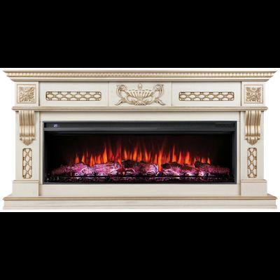 Линейный электрокамин Малага WT с очагом Joker 52